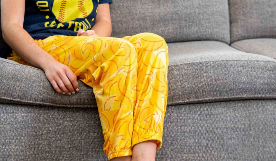 Girls softball pajamas deals