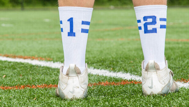 Green Personal Soccer Socks For Soccer Baseball Softball Lacrosse Volleyball Hockey Rugby Socks