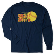 Softball Tshirt Long Sleeve - Nothing Soft About It