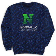 Lacrosse Gameday Crewneck Sweatshirt - Norwalk - Navy