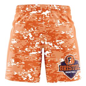 Custom Team Shorts - Basketball Digital Camo