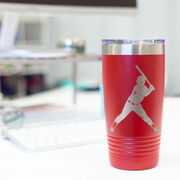 Softball 20 oz. Double Insulated Tumbler - Batter