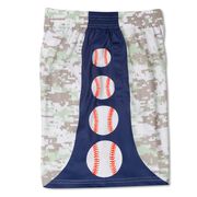 Baseball Beckett™ Shorts - Navy Digital Camo