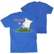 Soccer Short Sleeve T-Shirt - Soccer Ghoul (Back Design)