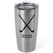 Field Hockey 20 oz. Double Insulated Tumbler - Crossed Sticks Icon