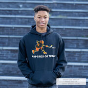 Hockey Hooded Sweatshirt - Hat-Trick or Treat
