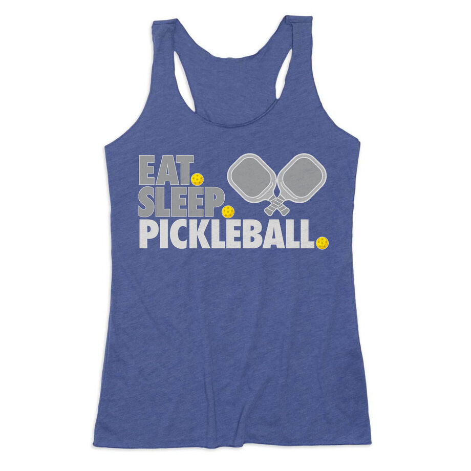 Pickleball Women's Everyday Tank Top - Eat. Sleep. Pickleball