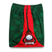 Lacrosse Beckett&trade; Shorts - Santa Laxer Christmas