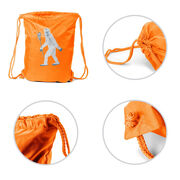 Guys Lacrosse Drawstring Backpack - Yeti