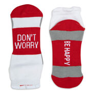 Socrates&reg; Woven Performance Sock Don't Worry (Red)