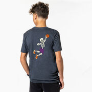 Basketball Short Sleeve T-Shirt - Bones Baller (Back Design)