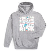 Hockey Hooded Sweatshirt - You Can Find Me At The Rink