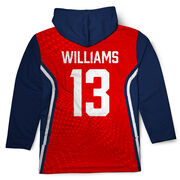 Custom Team Lightweight Long Sleeve ShieldDri Hoodie - Softball