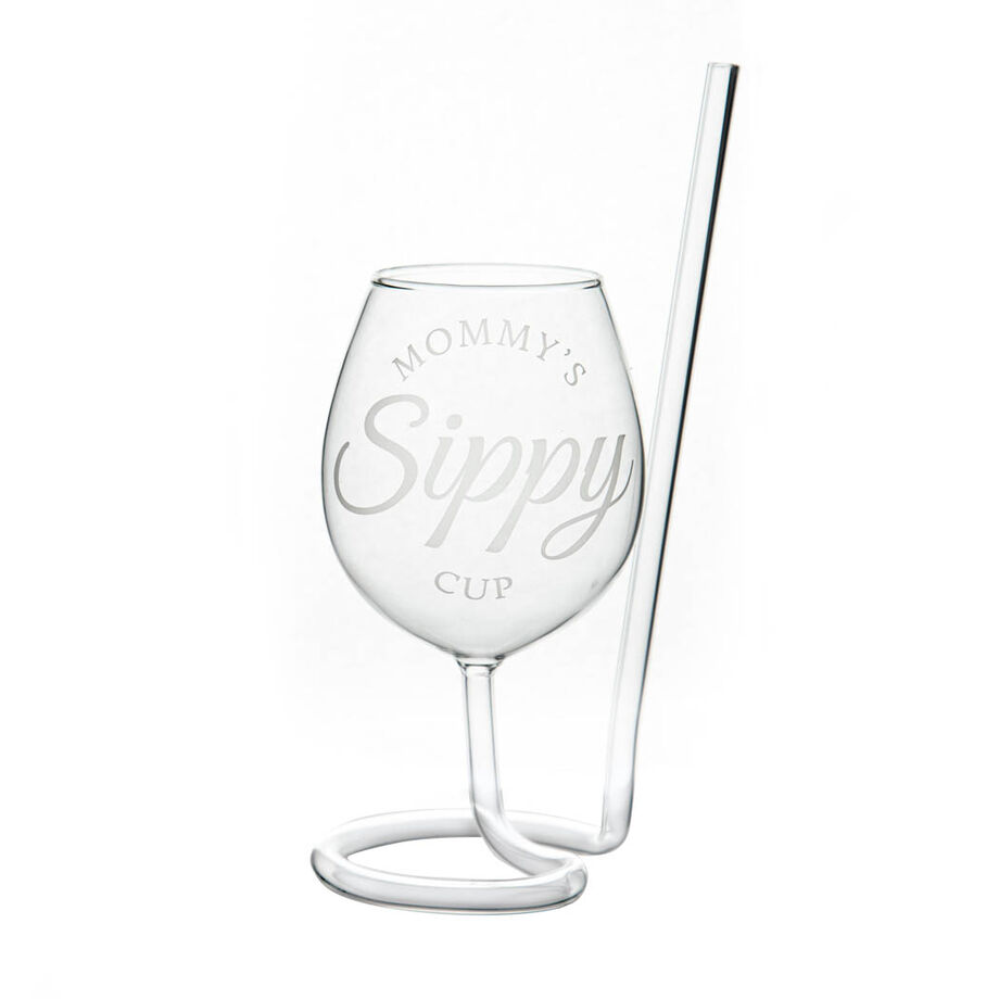 Mommy's Sippy Cup Wine Tumbler