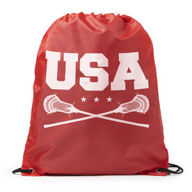 Guys Lacrosse Drawstring Backpack - USA Lacrosse