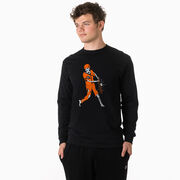 Baseball T-Shirt Long Sleeve - Home Run Zombie