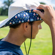 Pickleball Bucket Hat - Tropical Vibes