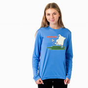 Soccer Long Sleeve Performance Tee - Soccer Ghoul