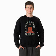 Guys Lacrosse Crewneck Sweatshirt - Nashville Lacrosse