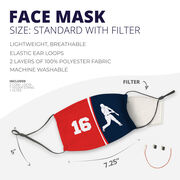 Baseball Face Mask - Personalized Batter