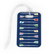 Crew Bag/Luggage Tag - Oar Pattern