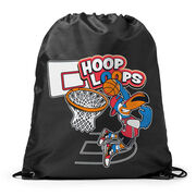 Basketball Drawstring Backpack - Hoop Loops 