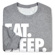 Swimming Crewneck Sweatshirt - Eat Sleep Swim