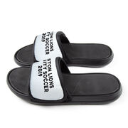 Personalized Repwell&reg; Slide Sandals - Your Text