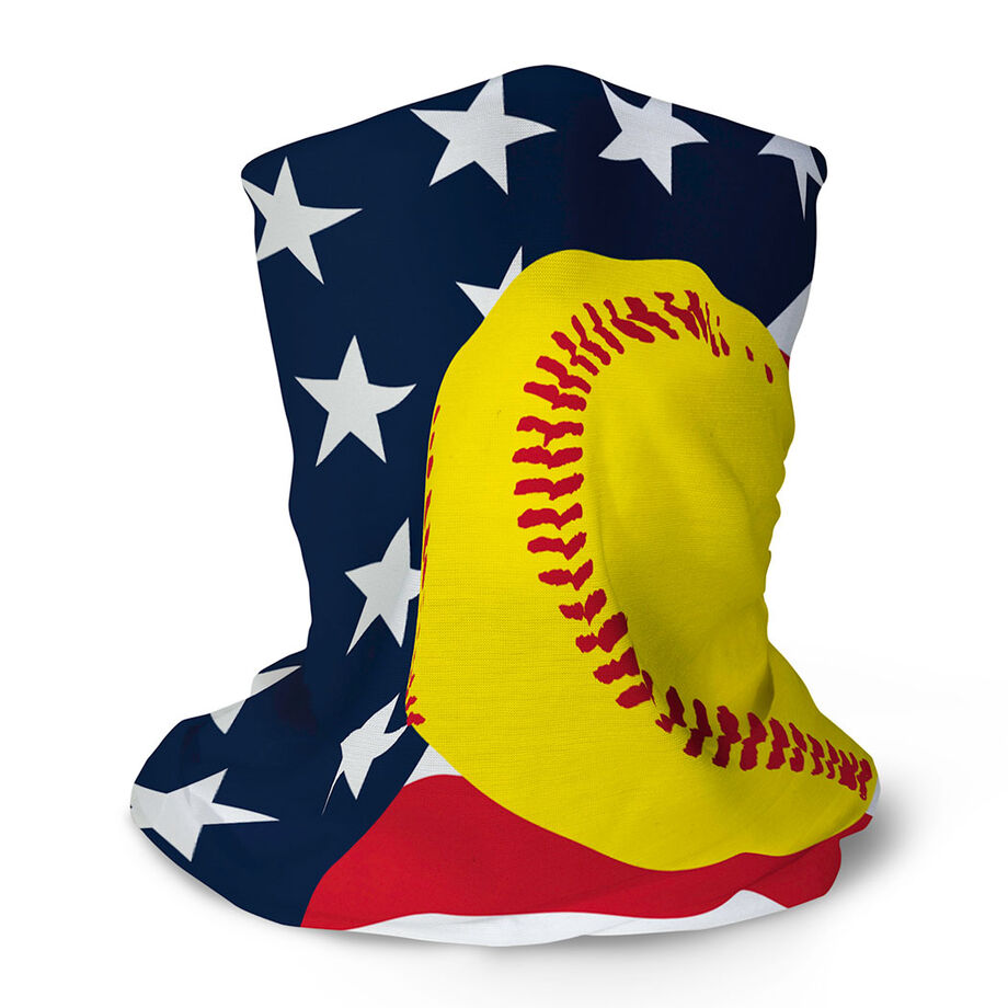 Softball Multifunctional Headwear - USA Flag RokBAND