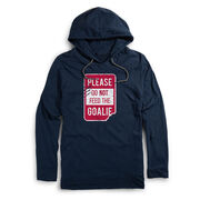 Men's Lightweight Hoodie - Don’t Feed The Goalie