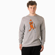 Baseball T-Shirt Long Sleeve - Home Run Zombie