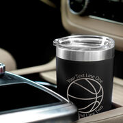 Basketball 20 oz. Double Insulated Tumbler - Icon