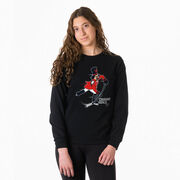 Hockey Tshirt Long Sleeve - Crushing Goals