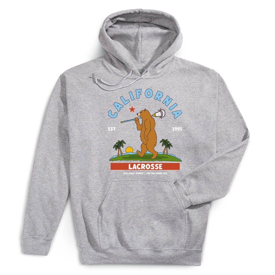 Guys Lacrosse Hooded Sweatshirt - California Lacrosse