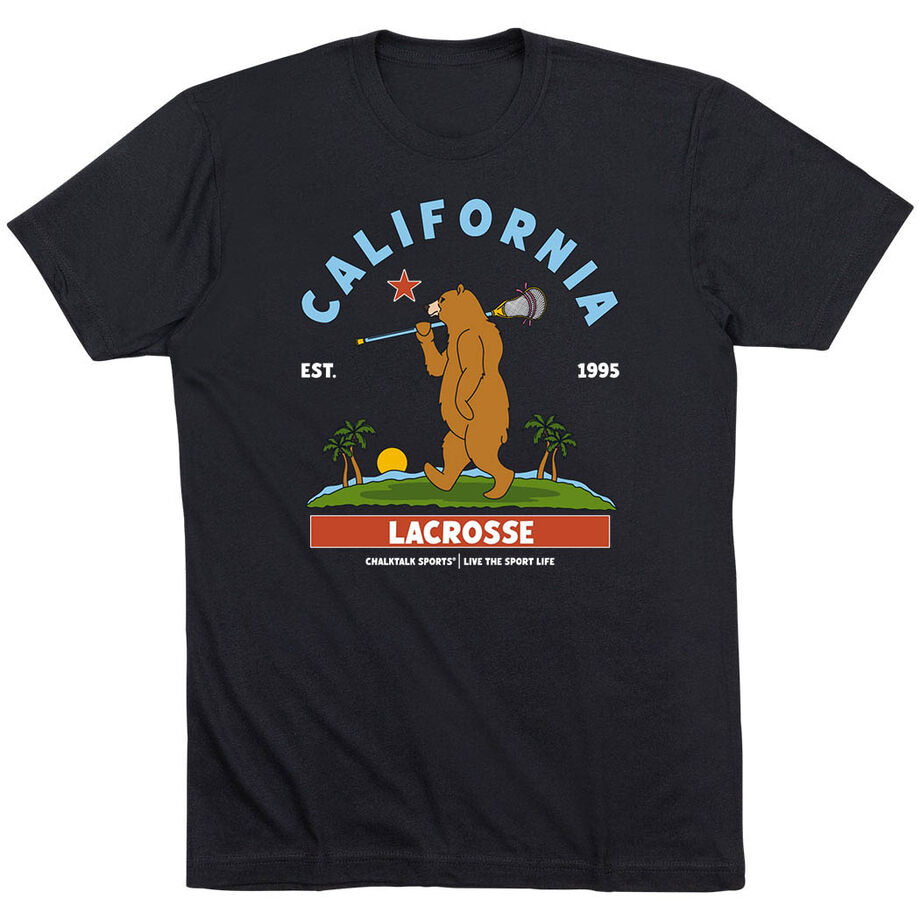Guys Lacrosse Short Sleeve T-Shirt - California Lacrosse