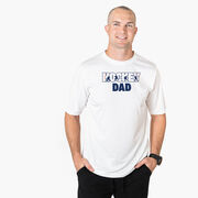 Hockey Short Sleeve Performance Tee - Hockey Dad Life