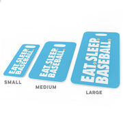 Baseball Bag/Luggage Tag - Eat Sleep Baseball