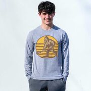 Guys Lacrosse Tshirt Long Sleeve - BigFoot