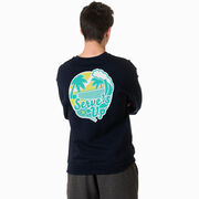 Tennis Crewneck Sweatshirt - Serve's Up (Back Design)