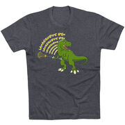 Guys Lacrosse Short Sleeve T-Shirt - Laxasaurus Rex