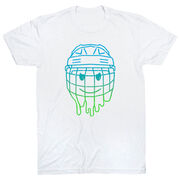  Hockey Short Sleeve T-Shirt - Have An Ice Day Smiley