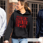 Hockey Hooded Sweatshirt - Straight Outta The Sin Bin