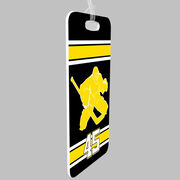 Hockey Bag/Luggage Tag - Personalized Hockey Goalie