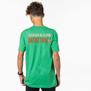 Basketball Short Sleeve T-Shirt - I'd Rather Be Playing Basketball (Back Design)