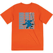 Hockey Short Sleeve Performance Tee - Dangle Snipe Celly Player