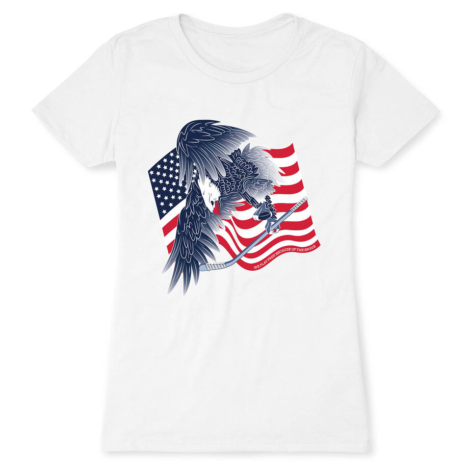 Hockey Women's Everyday Tee - Hockey Eagle