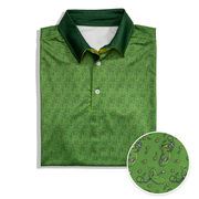 Pickleball Short Sleeve Polo Shirt - Big Dill