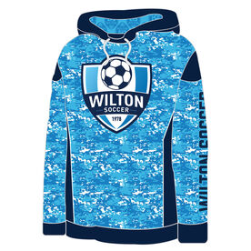 Soccer Hoodie - Wilton Soccer Digital Camo