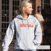 Basketball Hooded Sweatshirt - I'd Rather Be Playing Basketball