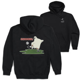 Soccer Hooded Sweatshirt - Soccer Ghoul (Back Design)